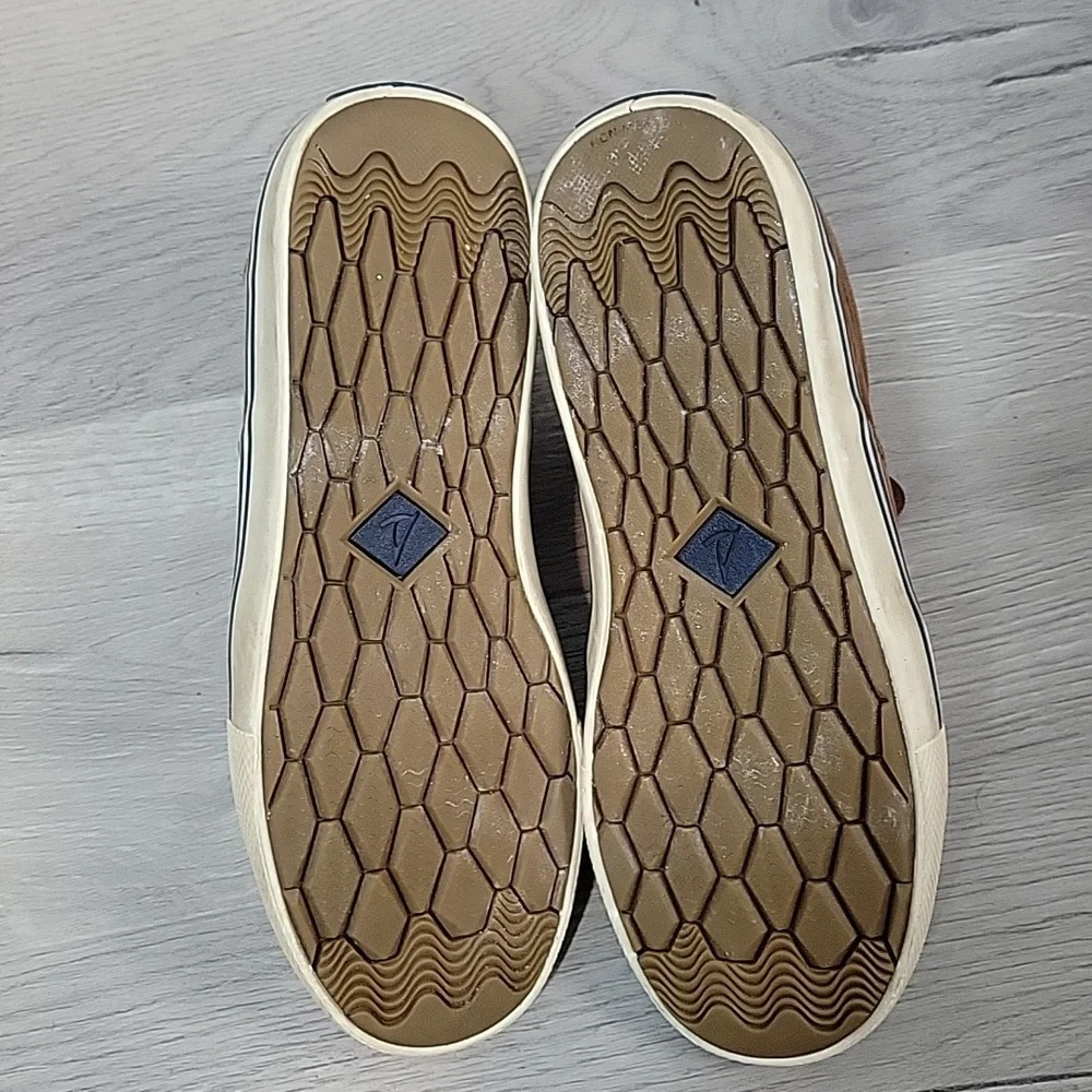 Sperry brown Top-Sider Striper Storm waterproof sneakers size 10 mens STS2642